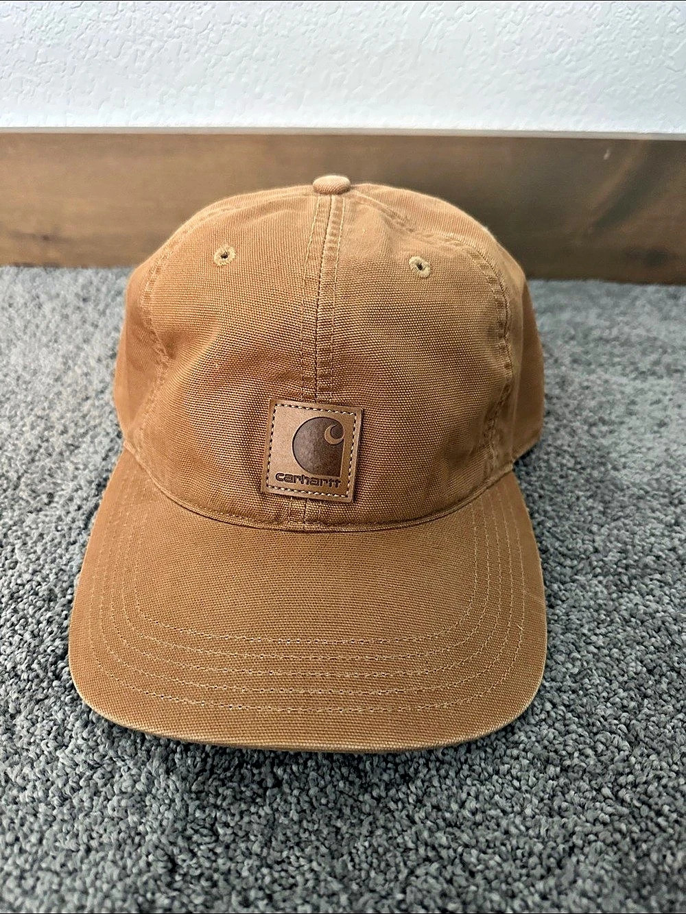 Carhartt Odessa Cap Cotton Baseball Hat Brown